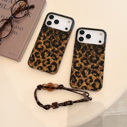 Leopard Print iPhone Case with Protective Bumper