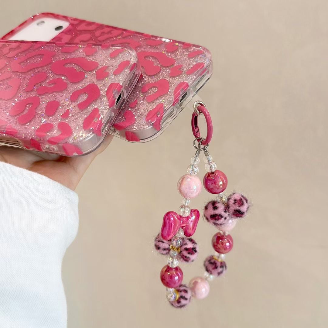Leopard Print iPhone Case with Protective Bumper