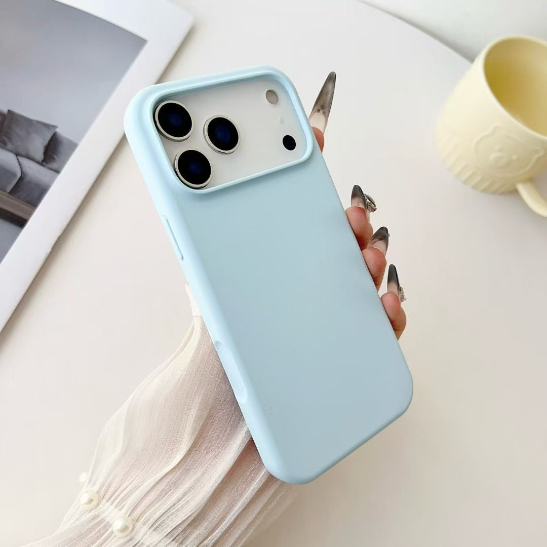 Soft Silicone MagSafe Compatible iPhone Case with Protective Bumper