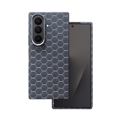 Carbon Fiber Texture Protective Phone Case with Camera Guard