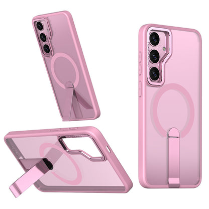 Clear Magnetic Case with Kickstand for Smartphone – Shockproof Bumper