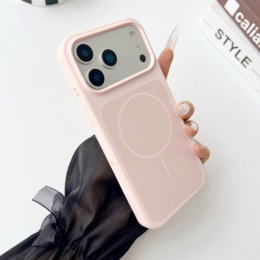 Soft Silicone MagSafe Compatible iPhone Case with Protective Bumper