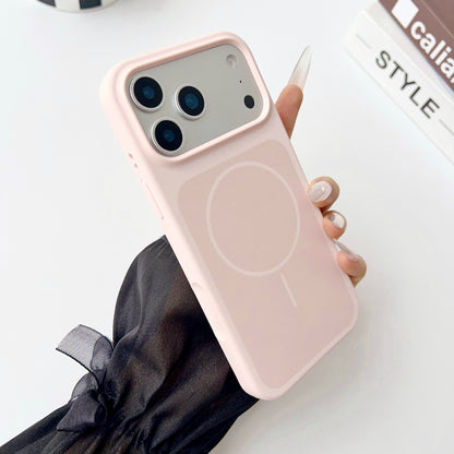 Soft Silicone MagSafe Compatible iPhone Case with Protective Bumper