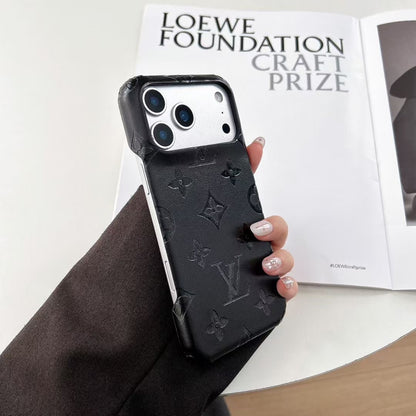 Embossed Pattern Matte Finish Phone Cover