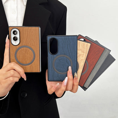 Premium Wooden MagSafe Case for Samsung Galaxy Z Fold 6 | Fold 7 | Fold 8 | Fold 8 Ultra | Slim Shockproof Luxury Cover