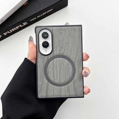Premium Wooden MagSafe Case for Samsung Galaxy Z Fold 6 | Fold 7 | Fold 8 | Fold 8 Ultra | Slim Shockproof Luxury Cover
