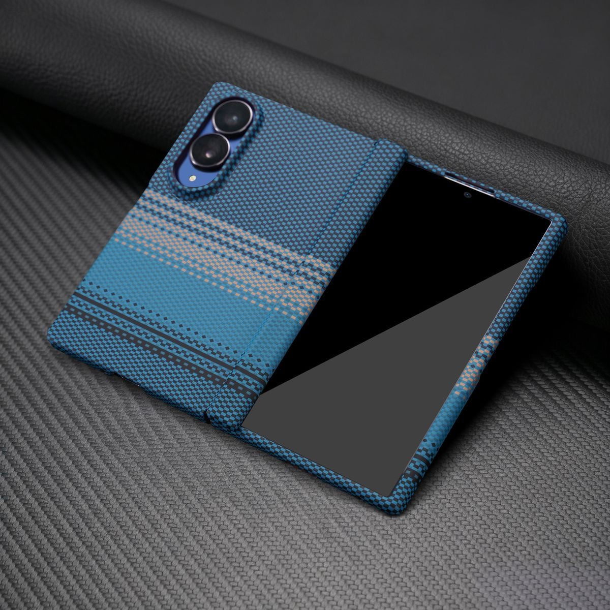 Premium Samsung Hard Back Designer Case | Textured Stripe Pattern | Slim & Protective Cover | Shockproof Matte Finish