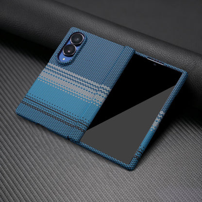 Premium Samsung Hard Back Designer Case | Textured Stripe Pattern | Slim & Protective Cover | Shockproof Matte Finish