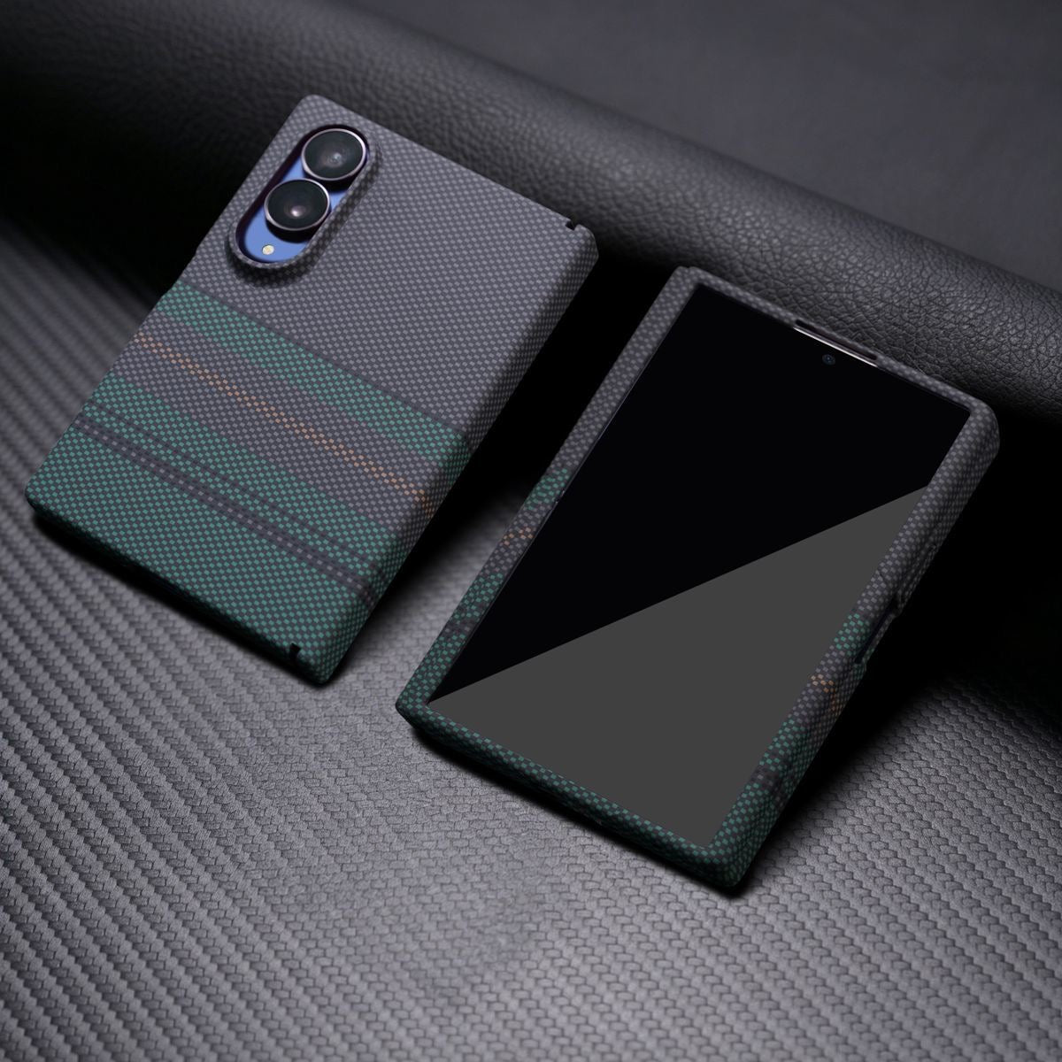 Premium Samsung Hard Back Designer Case | Textured Stripe Pattern | Slim & Protective Cover | Shockproof Matte Finish