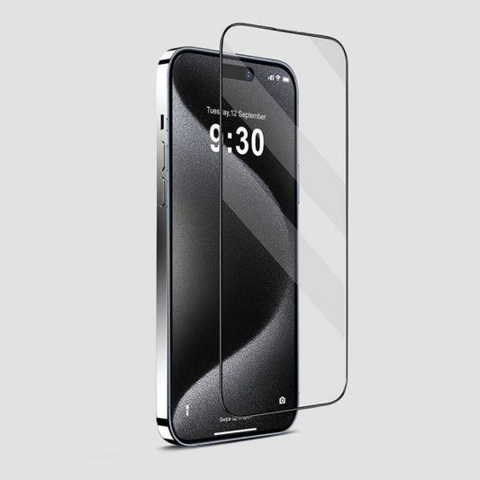 HD Clear Tempered Glass Screen Protector for iPhone – 9H Hardness, Full Coverage, Scratch Resistant & Bubble-Free Installation