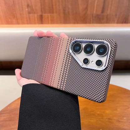 Carbon Fiber Pattern Slim Protective iPhone Case