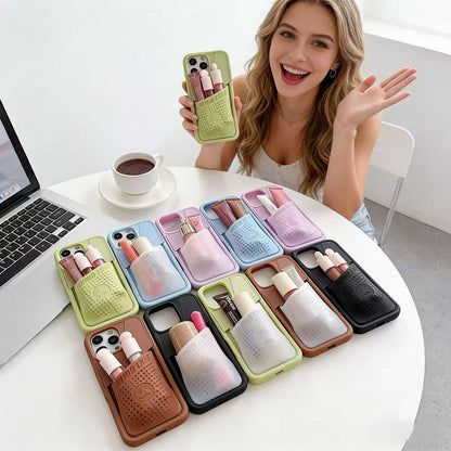 Luxury Phone Case with Card Holder Pocket