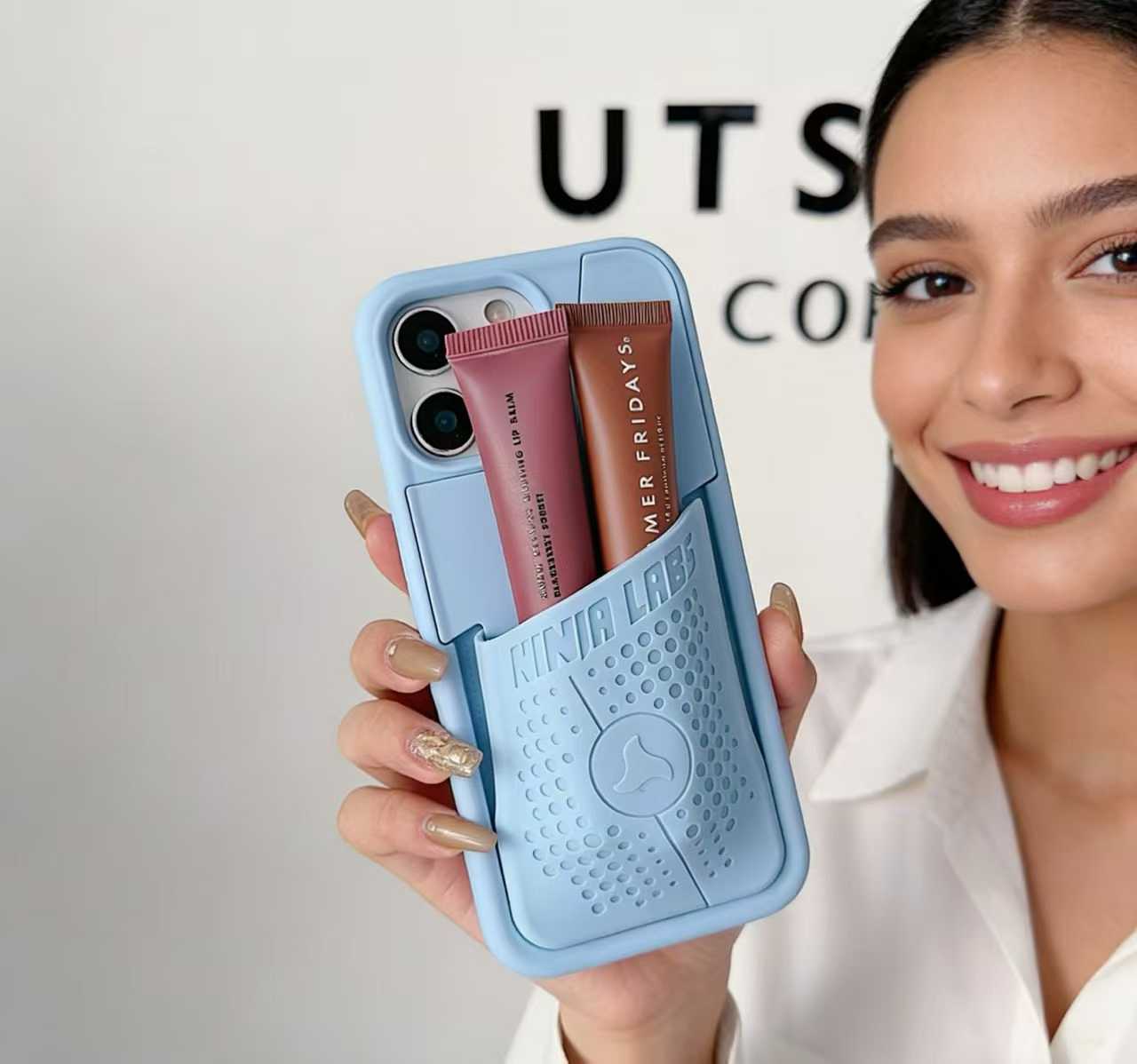 Luxury Phone Case with Card Holder Pocket