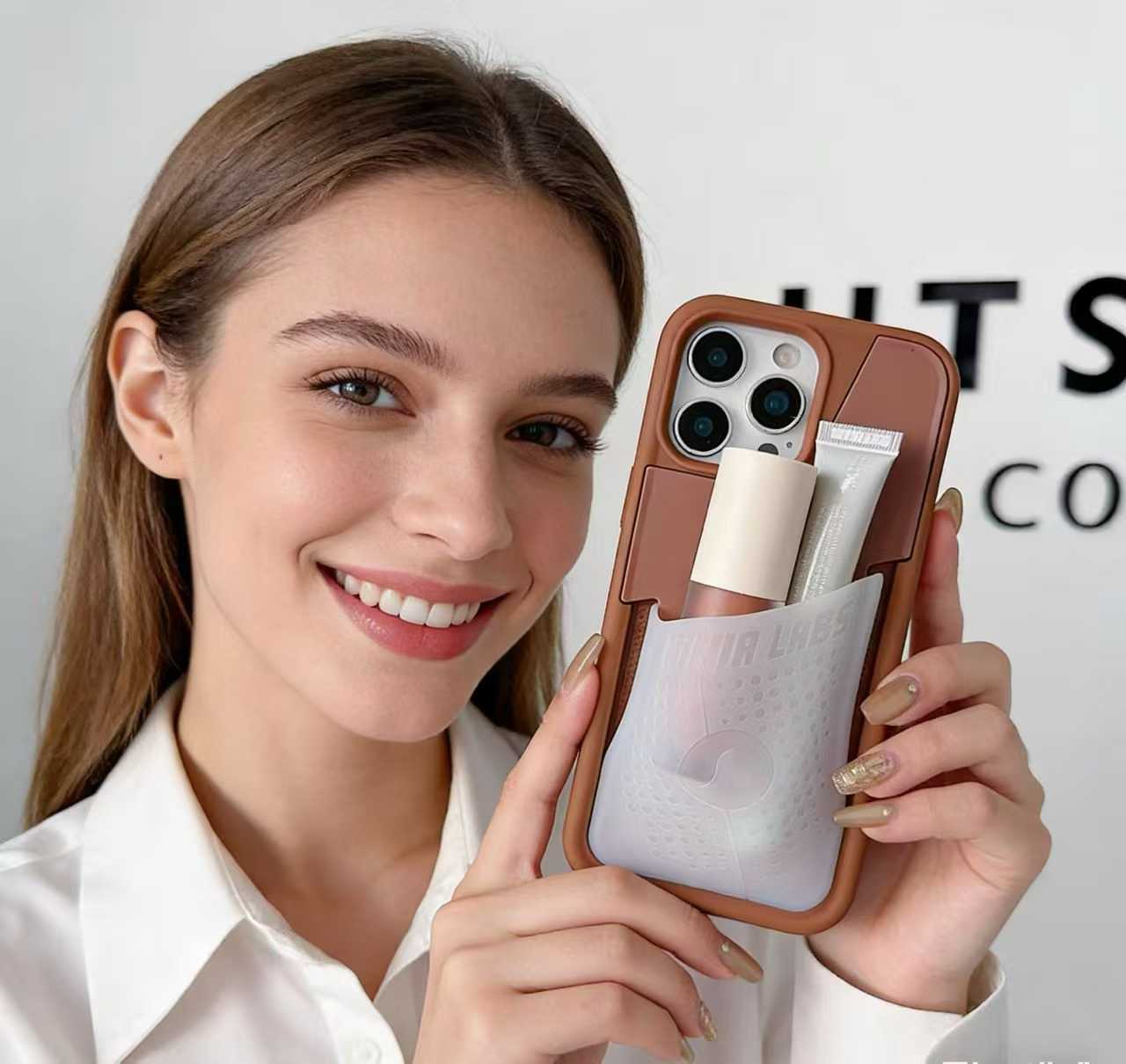 Luxury Phone Case with Card Holder Pocket