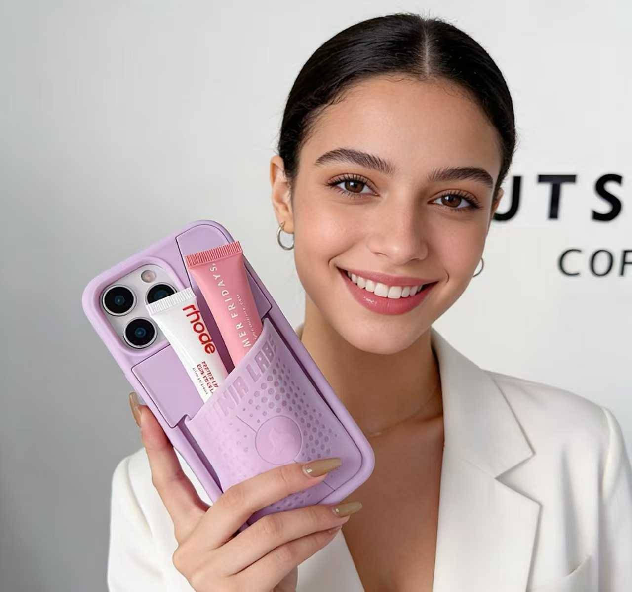 Luxury Phone Case with Card Holder Pocket