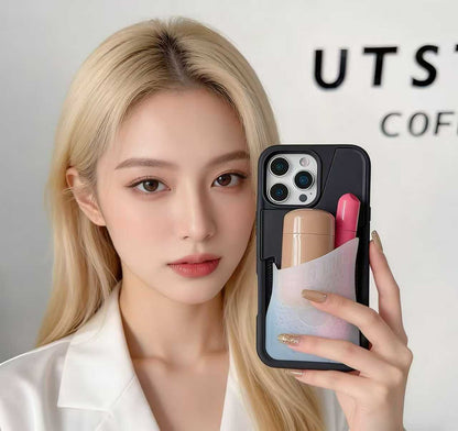 Luxury Phone Case with Card Holder Pocket