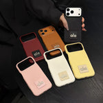 Premium Minimal Leather iPhone Case | Soft Touch Shockproof Protective Cover for iPhone