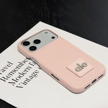 Premium Minimal Leather iPhone Case | Soft Touch Shockproof Protective Cover for iPhone