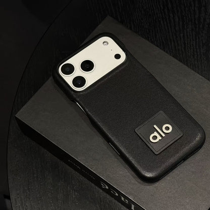 Premium Minimal Leather iPhone Case | Soft Touch Shockproof Protective Cover for iPhone