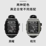 CaseIT India BR-X1 Skeleton Chronograph – Black Obsidian & Gunmetal Gray Edition Smart Watch Case
