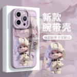 CaseIT India Sunlight Girl Silicone iPhone Case with Adjustable Hand Strap