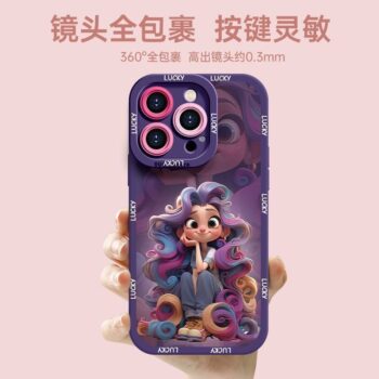 CaseIT India Lucky Charm Fantasy Girl iPhone Case – 360° Full Protection Design