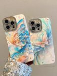 CaseIT India Luxury 3D Butterfly Crystal Glitter iPhone Case