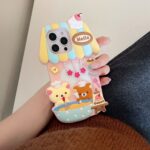 CaseIT India Kawaii Bear Bakery 3D Silicone iPhone Case