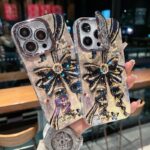 CaseIT India 3D Luxe Bow & Rhinestone Resin iPhone Case