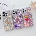 CaseIT India Pink Diamond Butterfly Luxury iPhone Case