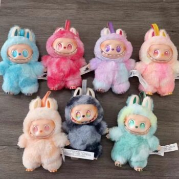 Fluffy Labubu Plush Doll – Bunny & Animal Costume Series